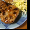 tidori34's cooksnap of when they made ◆簡単アレンジ♡蓮根の照り焼き挟み焼き◆.