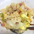 あやママ99's cooksnap of when they made 超かんたん☆しゃきしゃきレタスチャーハン.