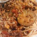 ひさ大吉's cooksnap of when they made なすびと挽肉のボロネーゼ.
