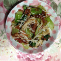 あざらしの赤ちゃん's cooksnap of when they made えのきと青菜の梅おかかあえ.