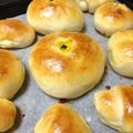 ゆき太☆'s cooksnap of when they made かぼちゃあんパン.