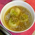 た～ふじん's cooksnap of when they made まるごとカブのひき肉あんかけ.