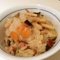 Yangja's cooksnap of when they made 炊飯器で中華おこわ.