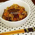 ＯＧＵＯＧＵ's cooksnap of when they made サンマ缶炊き込みごはん.