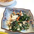 ふかぷー's cooksnap of when they made 簡単☆春菊と豆腐のごまあえ.