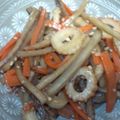 すいか☆summer's cooksnap of when they made ちくわのきんぴらごぼう.