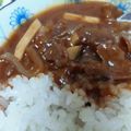 philo_coca's cooksnap of when they made 簡単なのに味は本格☆ハッシュドビーフ.