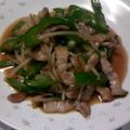 volvol's cooksnap of when they made 簡単なのに本格派！チンジャオロース.