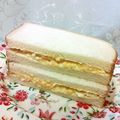 龍青空ママ's cooksnap of when they made 辛子明太たまごサンド.