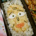赤い電話's cooksnap of when they made 友蔵心の俳句・キャラ弁♪.