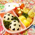 マッハママ's cooksnap of when they made パンチのきいた花おにぎり.