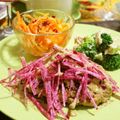 tink☆'s cooksnap of when they made 紅芯大根と食べる、和風豆腐ハンバーグ.