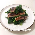 プンプン庵's cooksnap of when they made ☆イカと小松菜の炒め物☆.