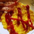 ポポポポポフィ〜♡'s cooksnap of when they made 簡単朝ごはん☆ふわとろスクランブルエッグ.