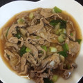 みきぴょ's cooksnap of when they made 豚薄切り肉と長ねぎの炒め煮.