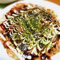 ゆぅさま's cooksnap of when they made お餅ｄｅお好み焼き.