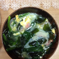 しゃ〜い's cooksnap of when they made ほうれん草とカニかまのスープ.
