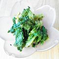 ぽちにゃーん's cooksnap of when they made 菜花のからしあえ.