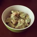 Snih_'s cooksnap of when they made ライスサラダ☆えび・アボカドマヨ和えのせ.