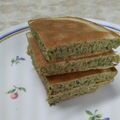 こけころん's cooksnap of when they made 緑鮮やか！「ほうれん草のホットケーキ」♪.