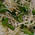 nisiyan's cooksnap of when they made ピーマンとえのきのポン酢和え.
