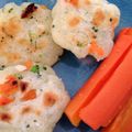 ゆきん1111's cooksnap of when they made 手づかみ離乳食☆野菜とチーズのお焼き☆.