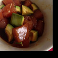 かおりぴめ's cooksnap of when they made 簡単☆マグロとアボカドの漬け.