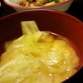 サトモユリア's cooksnap of when they made ＊キャベツたっぷりの味噌汁＊.