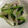 ゆうさい's cooksnap of when they made あっ！と言う間の豚小松菜のスタミナ炒め.