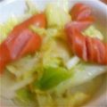 キムチキムチキムチ's cooksnap of when they made ルクエ☆キャベツとウィンナーのスープ煮.