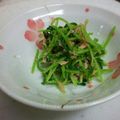 たけこ5766's cooksnap of when they made 簡単‼豆苗のツナおひたし.