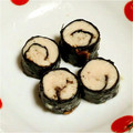 ひなわかママ's cooksnap of when they made ささみの梅しそ海苔巻き焼き.