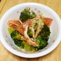 干芋くん's cooksnap of when they made 海老とブロッコリーとトマトの胡麻味噌和え.