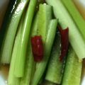 VanDyke's cooksnap of when they made セロリときゅうりの即席漬け☆セロキュー.