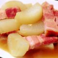 kaiyui's cooksnap of when they made 大根とベーコンの煮物.