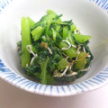 fujifuri's cooksnap of when they made ほうれん草としらすのピリ辛和え♪簡単.