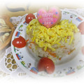 ゆけり３兄弟's cooksnap of when they made お手軽ケーキちらし寿司.