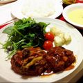 makko330's cooksnap of when they made 簡単＊トマト煮込みハンバーグ.