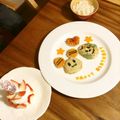 mico_miles's cooksnap of when they made 1歳のお誕生日★ワンワンうーたんプレート.