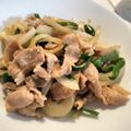 キム's cooksnap of when they made 豚バラ肉生姜焼き.