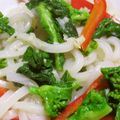 Rick_t's cooksnap of when they made 菜の花のうどんパスタ.