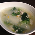 liarra's cooksnap of when they made かぶがとろける鶏だしのあったかスープ.
