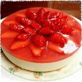 ♫かおり♫'s cooksnap of when they made 簡単・綺麗なレアチーズケーキ.