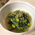 げん＠主婦修行中's cooksnap of when they made *ほうれん草と枝豆のゴマ和え*.