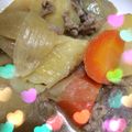 きぃマミー's cooksnap of when they made 挽肉のはちみつ味噌バター肉じゃが.