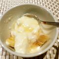 eiyoushi's cooksnap of when they made バナナの練乳ヨーグルトかけ.