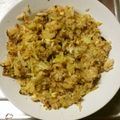 kyokoha's cooksnap of when they made 昆布つゆとマヨネーズで鮭チャーハン☆.