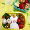 ちぃぱっぱ0330's cooksnap of when they made くまのがっこうキャラをお弁当にイン♪.