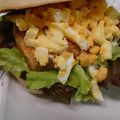 しもきゅう's cooksnap of when they made 豆腐の照り焼き☆卵サラダ☆サンド.