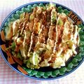 saya:'s cooksnap of when they made お好み焼き風キャベツオムレツ.